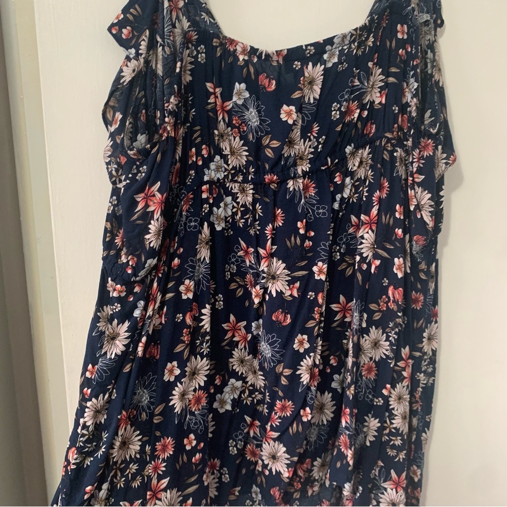 Torrid Ruffle Neckline Sleeveless Top - Picture 10 of 10